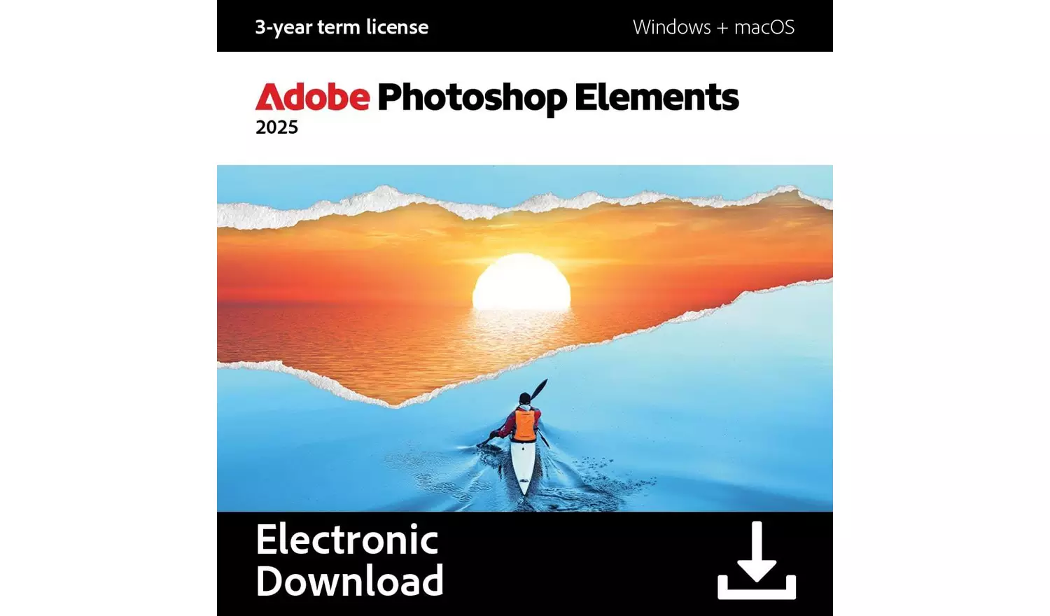 Adobe Photoshop Element 2025 3Y 1D